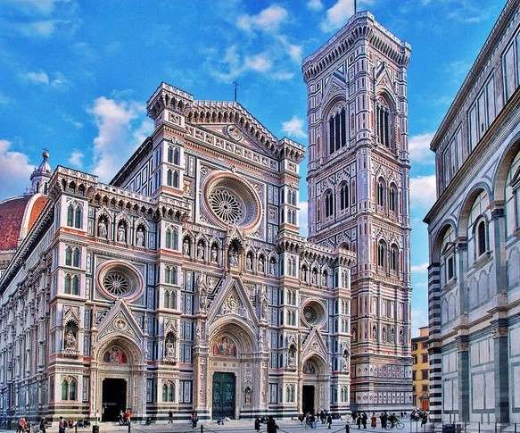 Florenz Kathedrale Toskana Online-Puzzle
