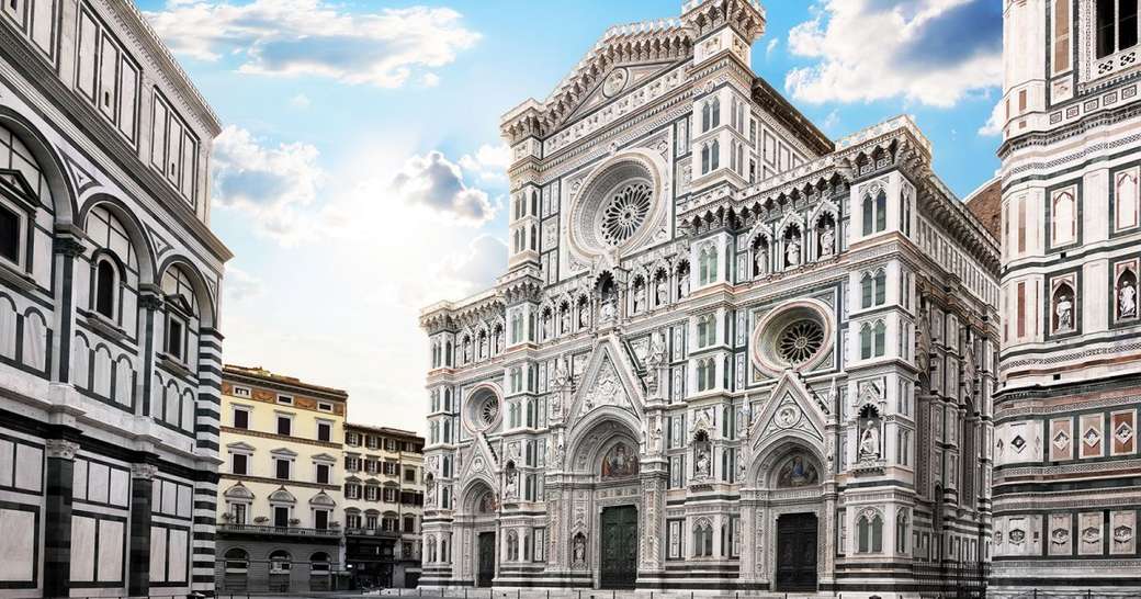 Флорентийский собор Тоскана пазл онлайн
