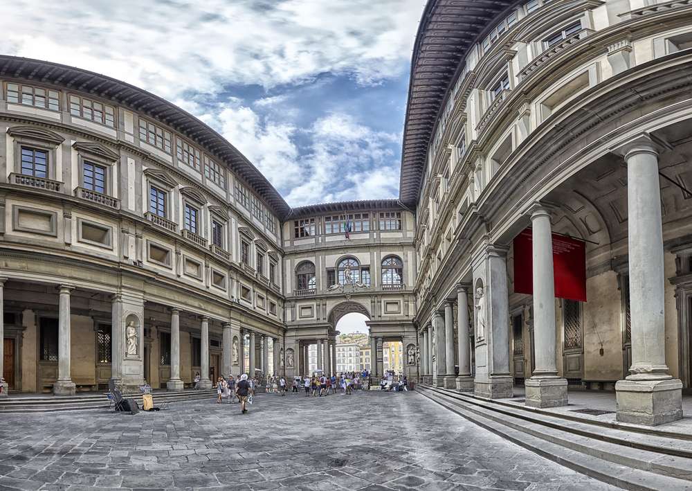 Galerie des Offices de Florence Toscane puzzle en ligne