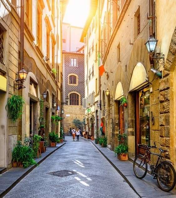 Florence downtown Tuscany online puzzle
