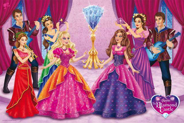 Barbie en de Academie van Prinsessen legpuzzel online