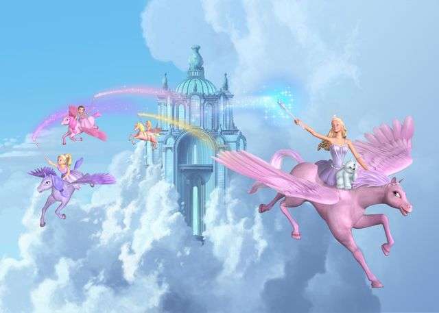 Barbie y la magia de Pegaso rompecabezas en línea
