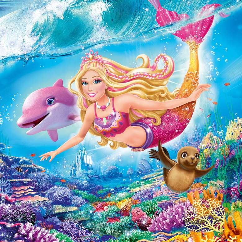 Barbie and an underwater mystery jigsaw puzzle online