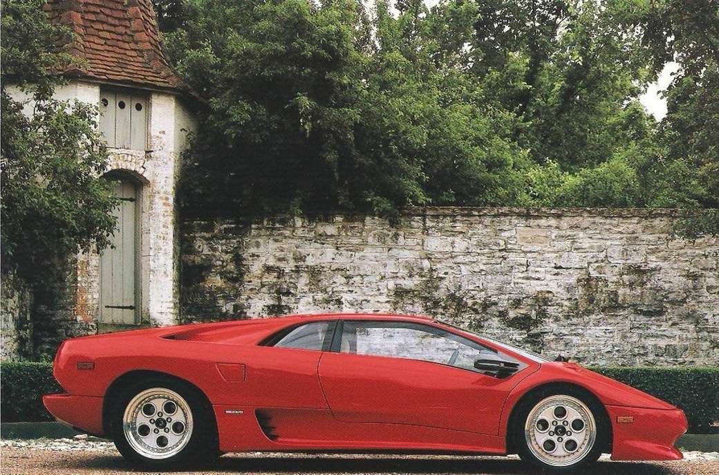 Lamborghini Diablo online puzzel