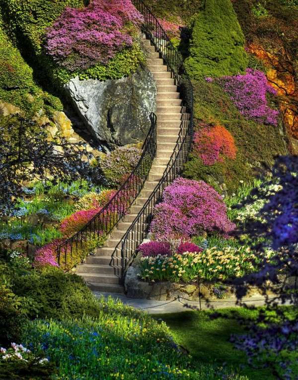 Heavenly stairway to heaven jigsaw puzzle online