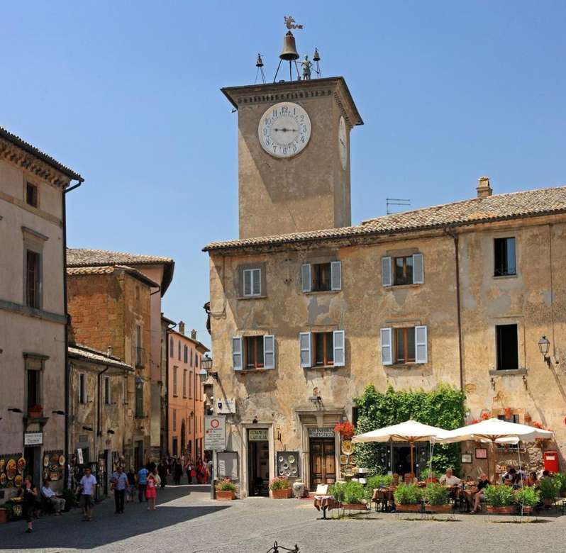 Orvieto in Umbrië, Italië legpuzzel online
