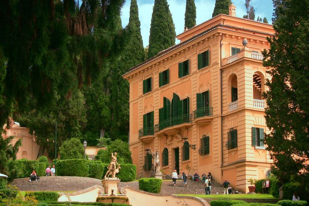 Spello Villa Fideli Umbriában, Olaszország kirakós online