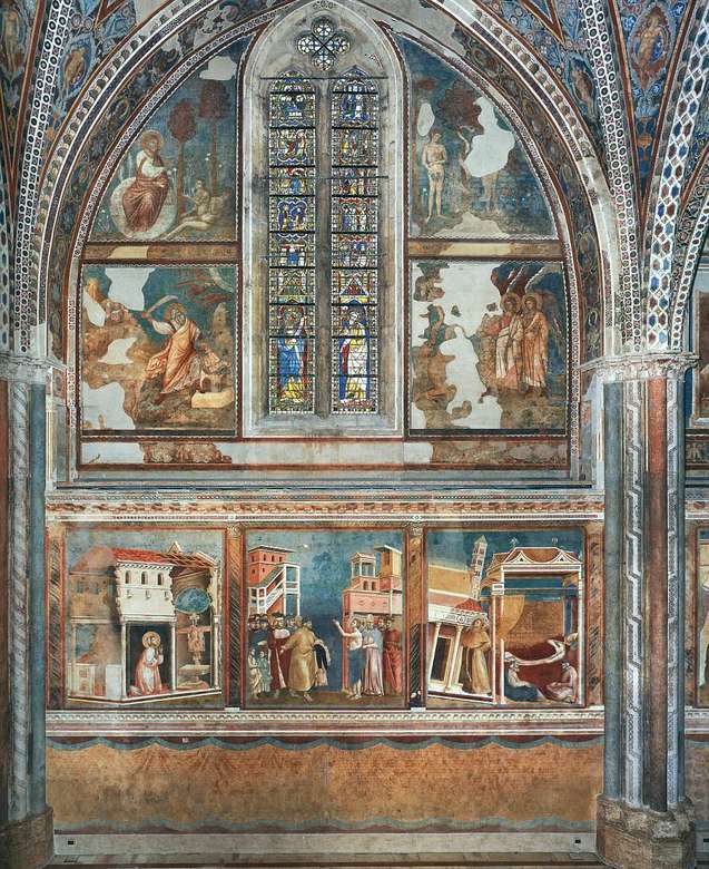 Catedrala Assisi Umbria Italia jigsaw puzzle online