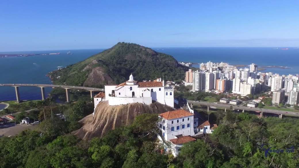 Penha-klostret - Vila Velha (ES) pussel på nätet