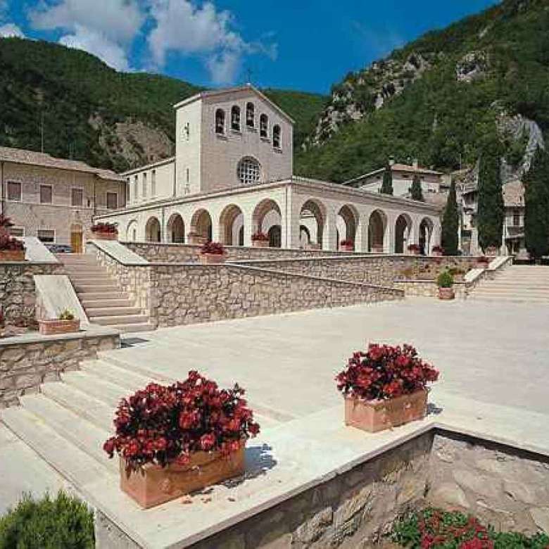 Cascia Santuario Santa Rita Umbrië legpuzzel online