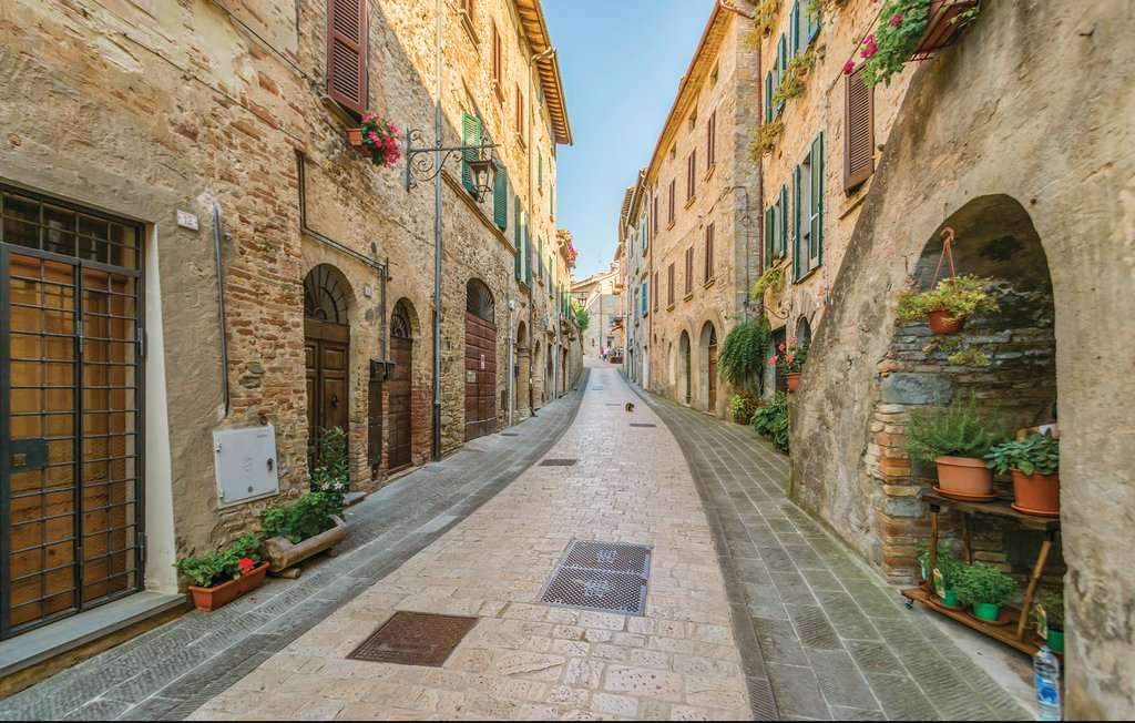Montone stad in Umbrië online puzzel