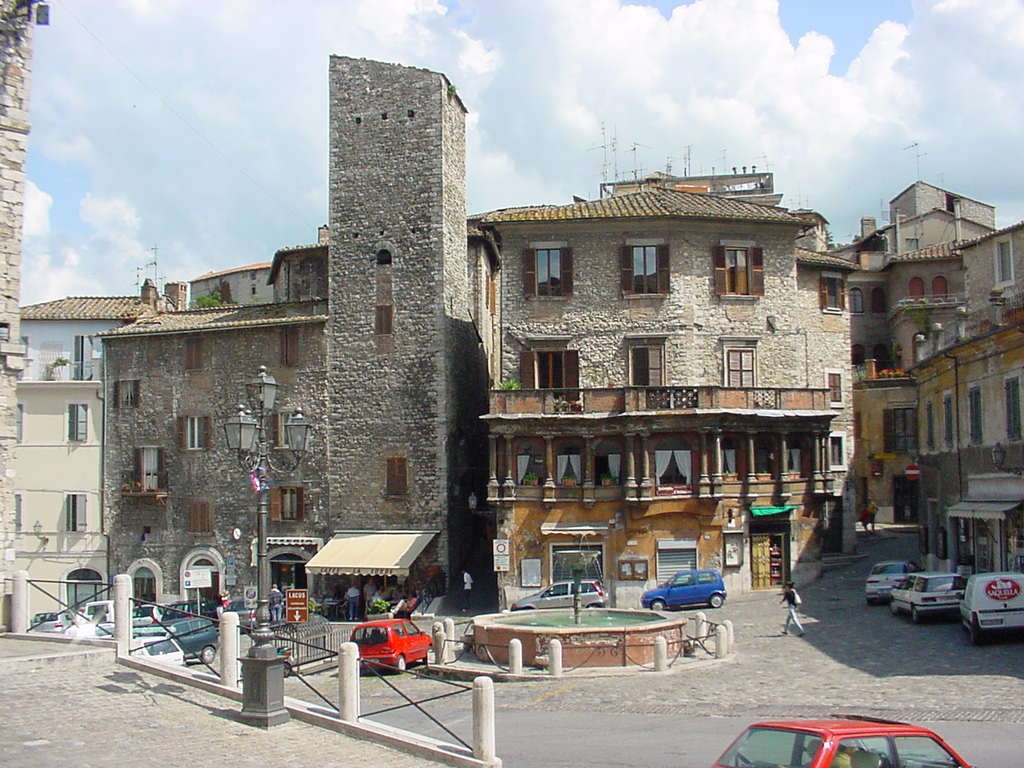Narni belvárosa Umbria, Olaszország kirakós online
