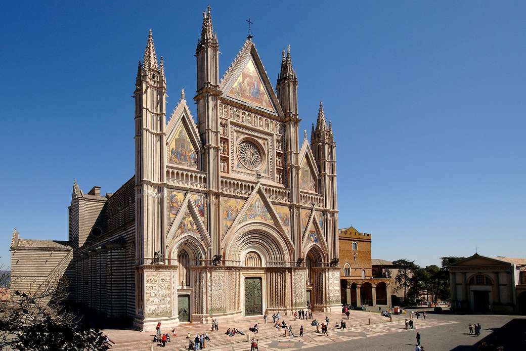 Orvieto Kathedrale Umbrien Puzzlespiel online