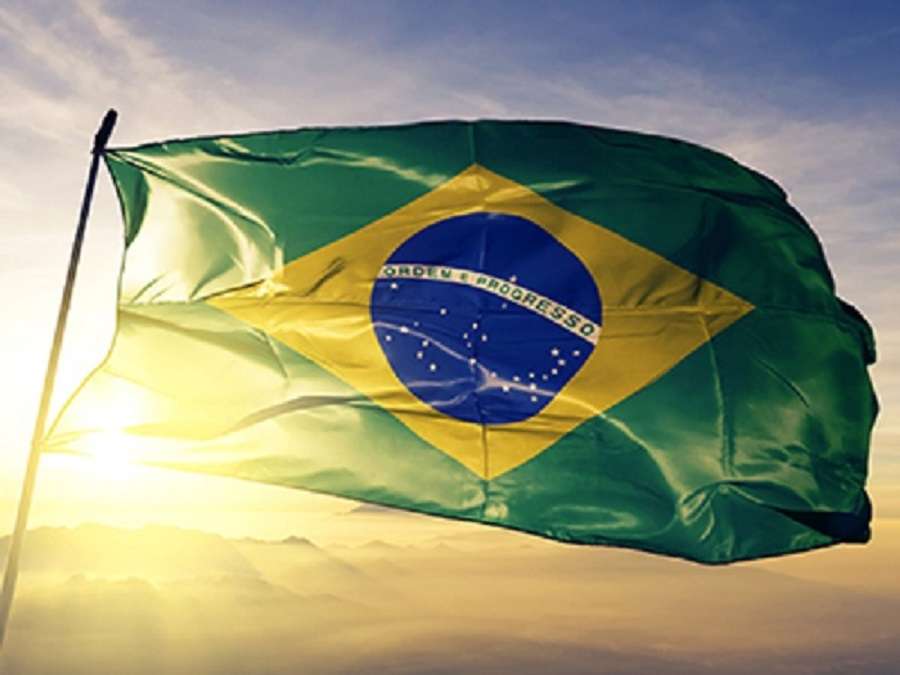 Brasiliansk flagga Pussel online
