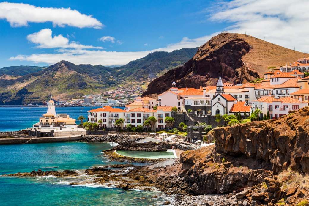 Залив - Мадейра пазл онлайн