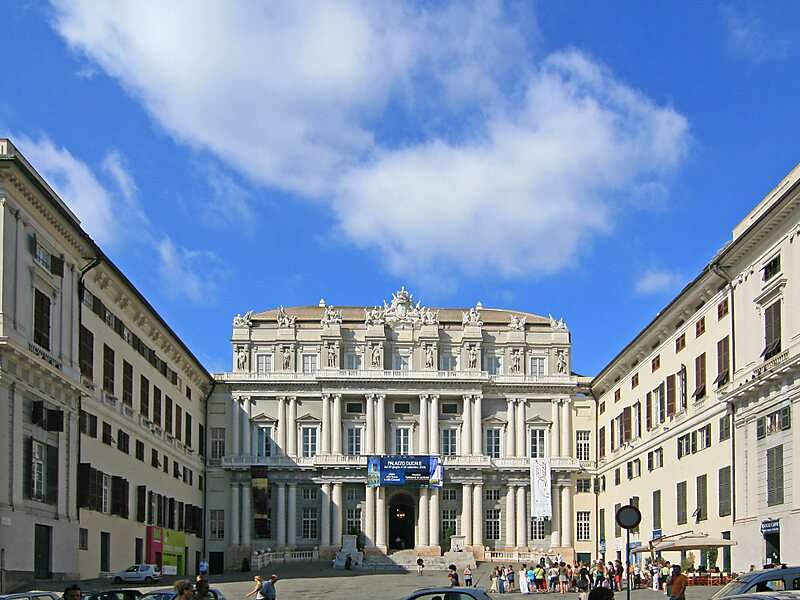 Genua Palazzo Ducale Ligurien Italien Puzzlespiel online