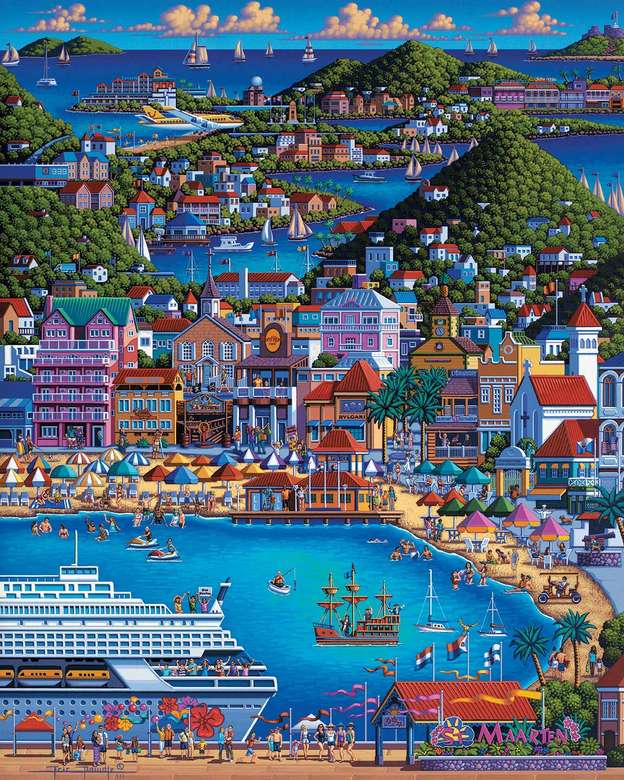 Oraș mare. jigsaw puzzle online