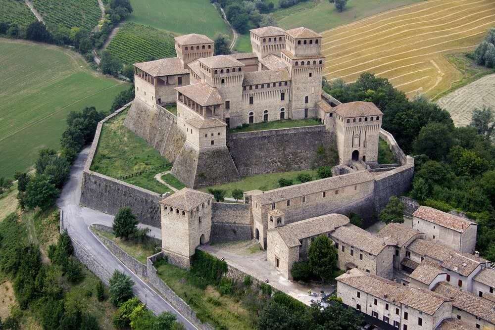 Torrechiara Castello Emila Romagna regio legpuzzel online