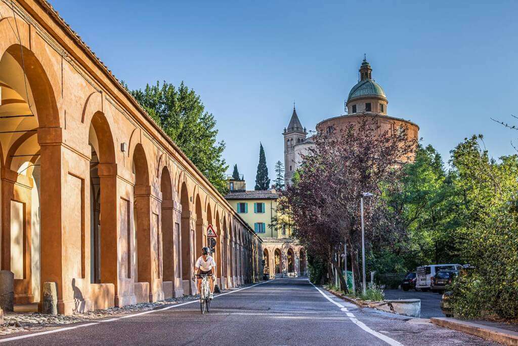 Bologna Portico San Luca Emilia Romagna Itália quebra-cabeças online