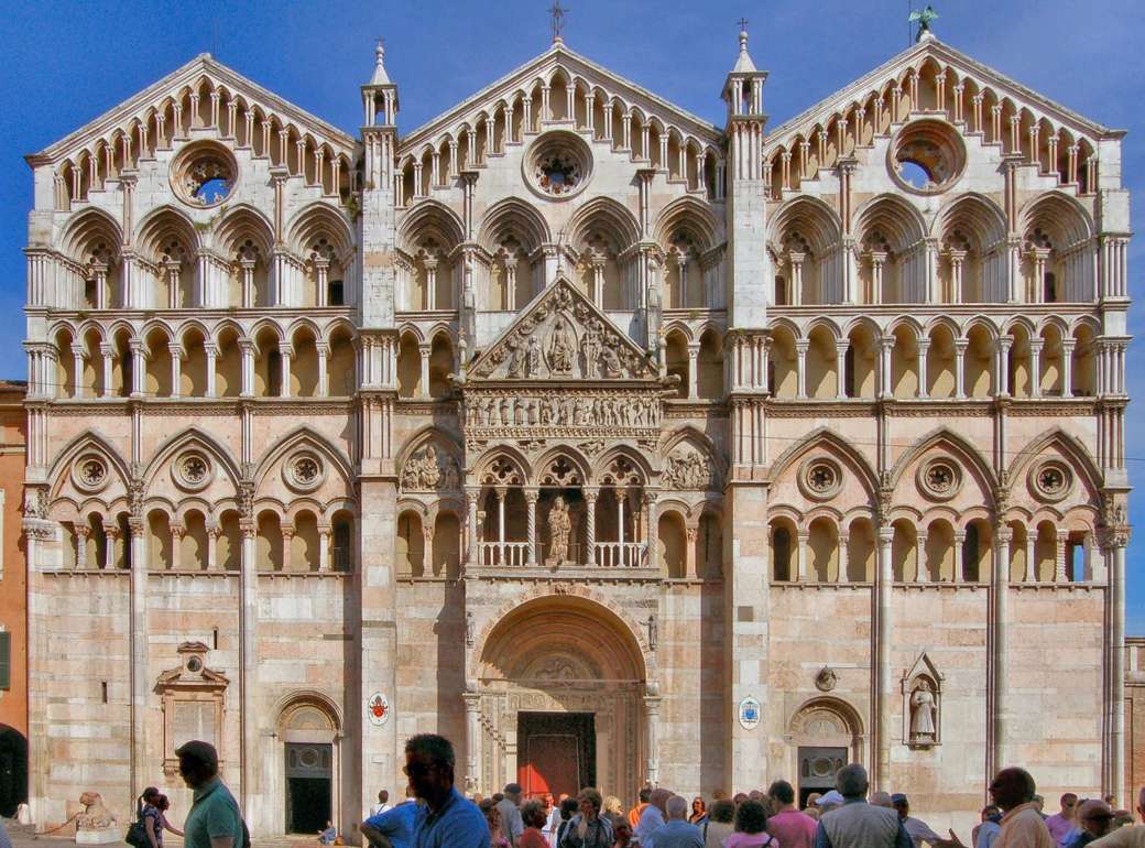 Katedrála Ferrara di San Giorgio Emilia Romagna online puzzle