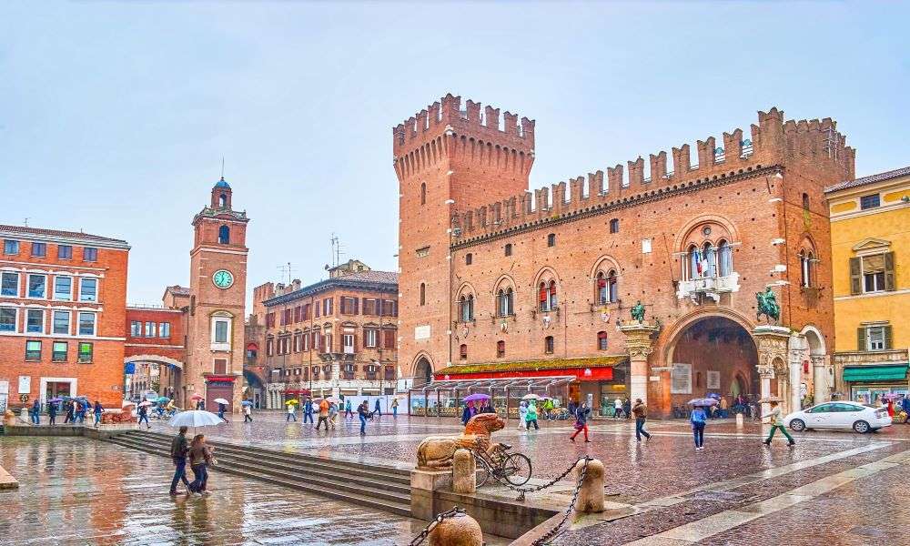Ferrara Emilia Romagna pussel på nätet