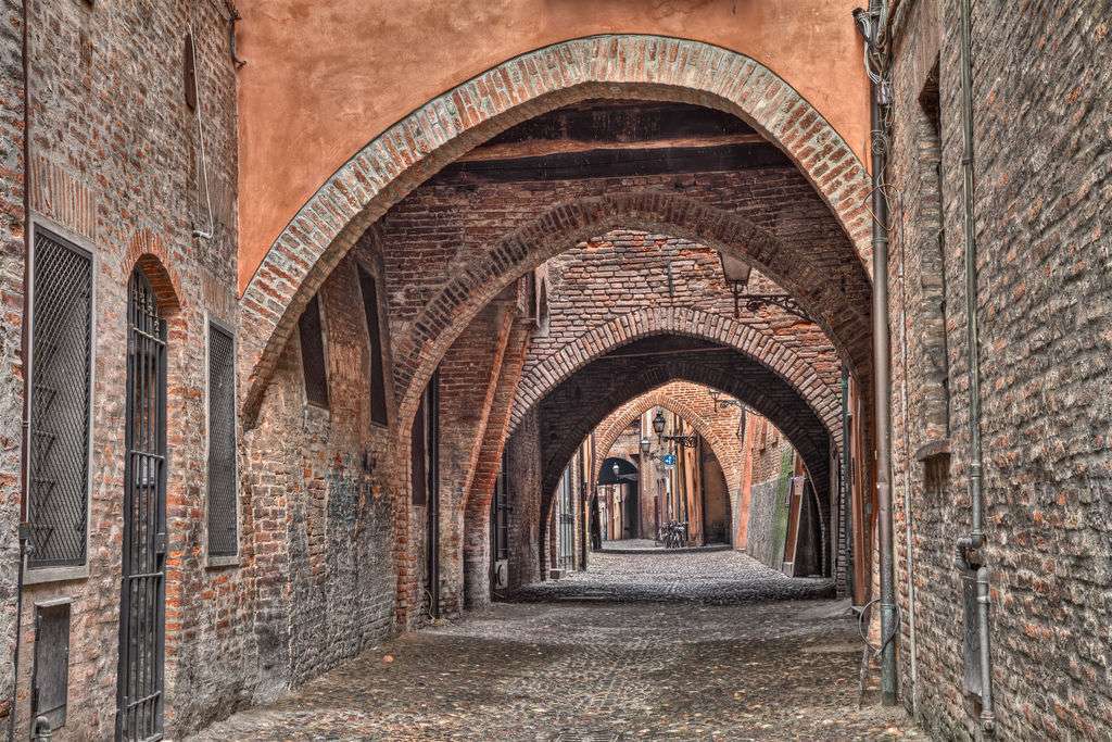 Ferrara Jewish Alley Emilia Romagna rompecabezas en línea