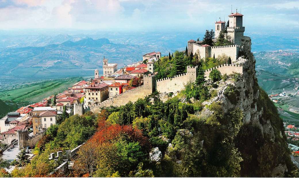 San Marino in Italy puzzle
