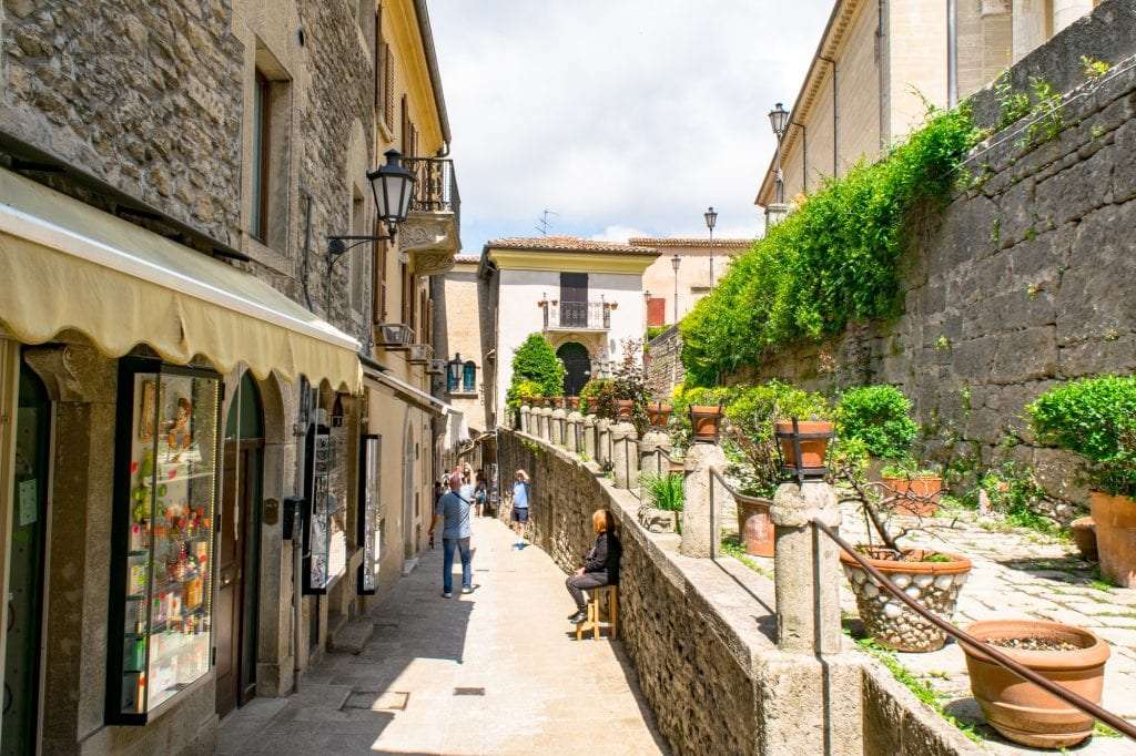 San Marino v Itálii skládačka