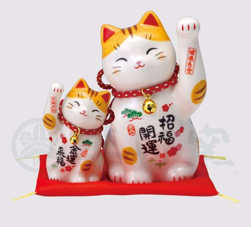 Fortune cat jigsaw puzzle online