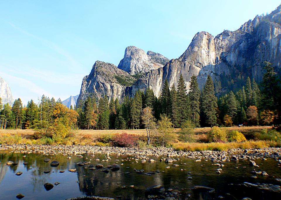 Yosemitský park online puzzle
