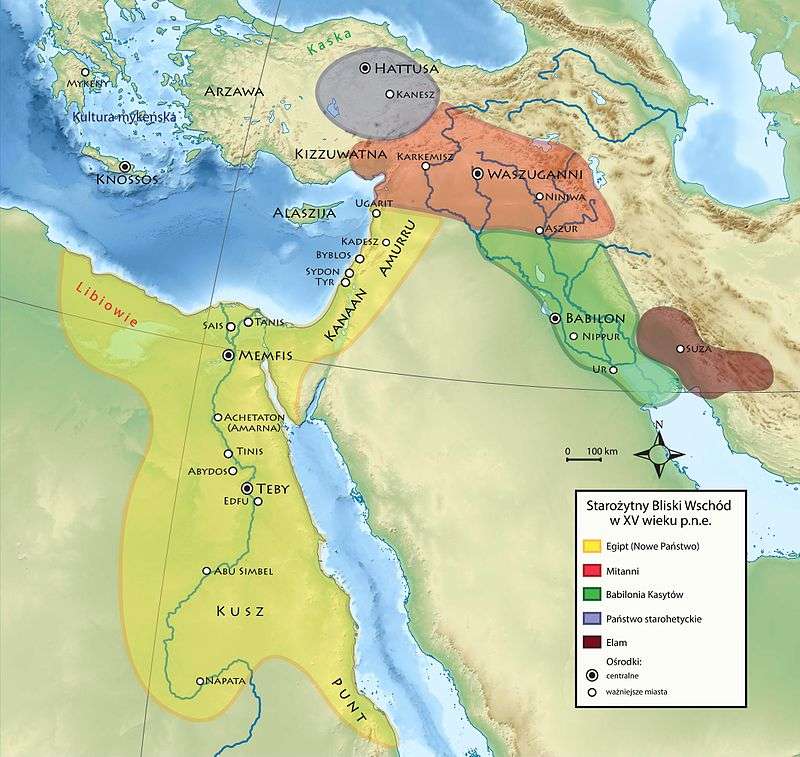 Estados del Antiguo Oriente rompecabezas en línea