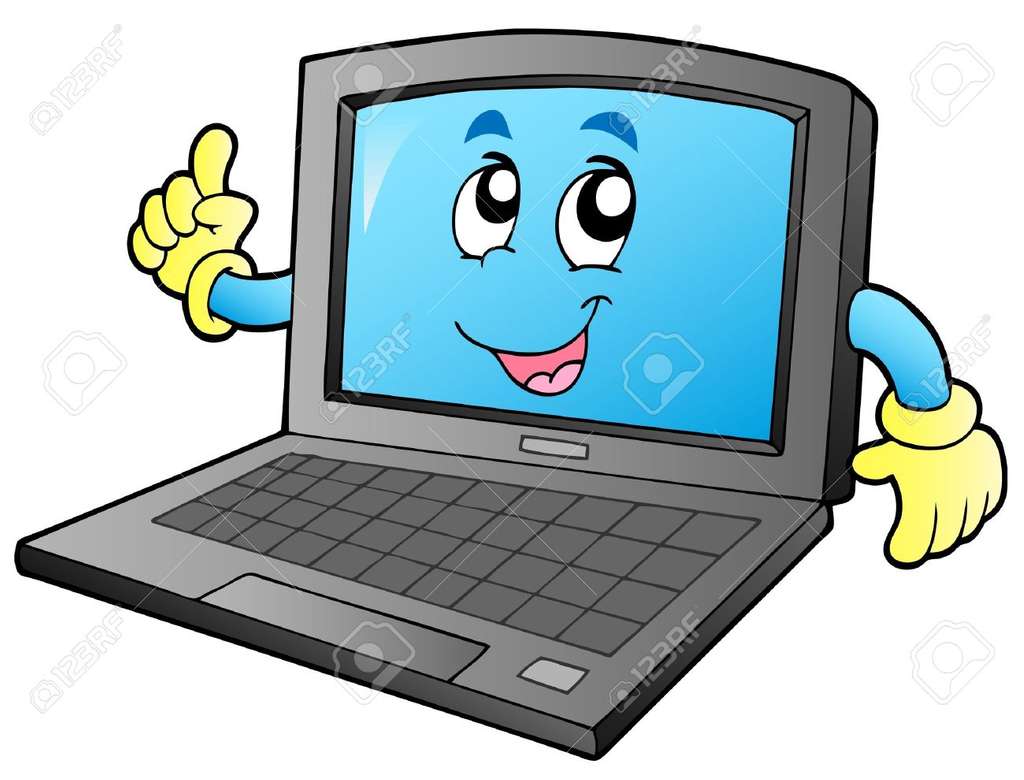 Bärbar dator pussel på nätet