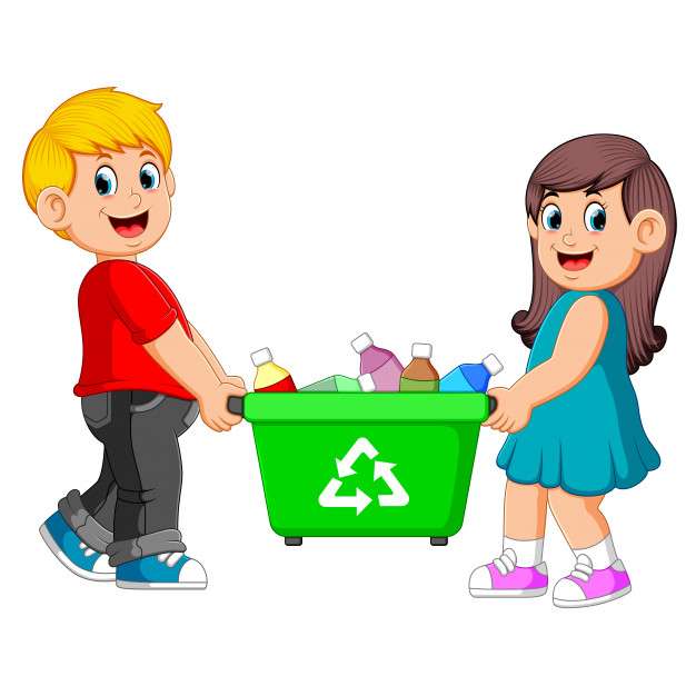 Recyklace skládačky online