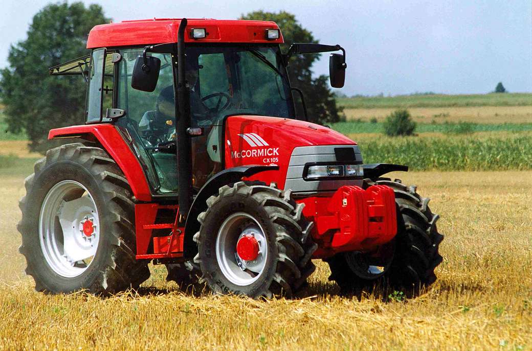 Landwirtschaftlicher Traktor Puzzlespiel online