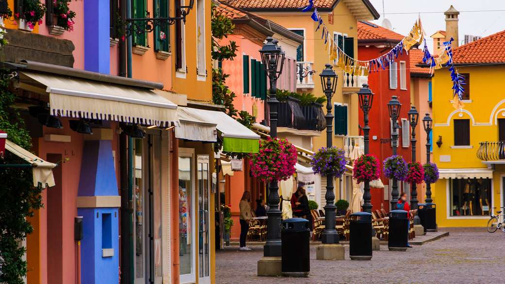 Παλαιά πόλη Βένετο Ιταλία του Καόρλε online παζλ