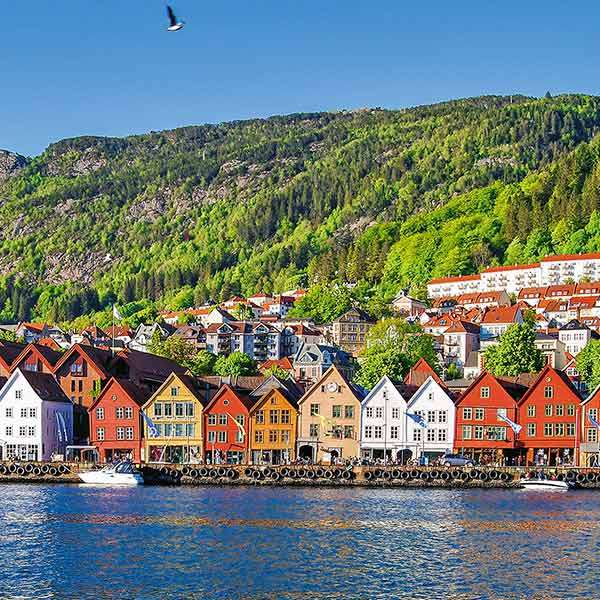 Bergen - Norvège puzzle en ligne