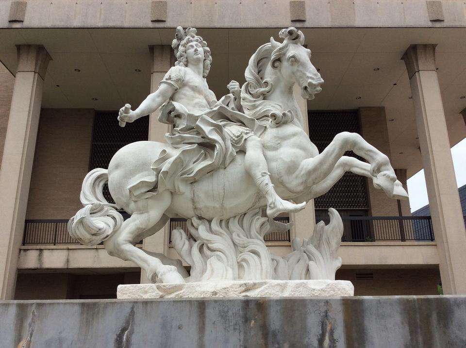 szobor Versailles-ban online puzzle