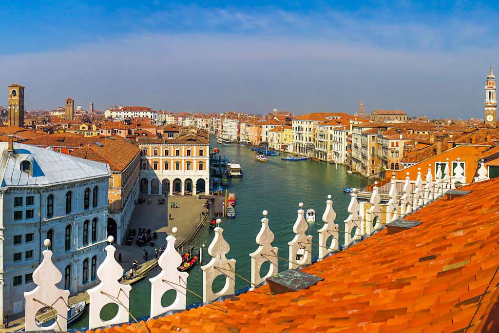 Pohled na Grande Canale Benátky online puzzle