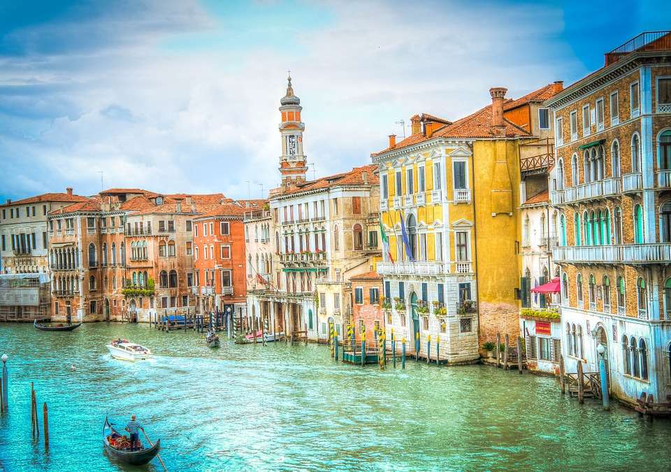 Гранд-канал Венеция пазл онлайн