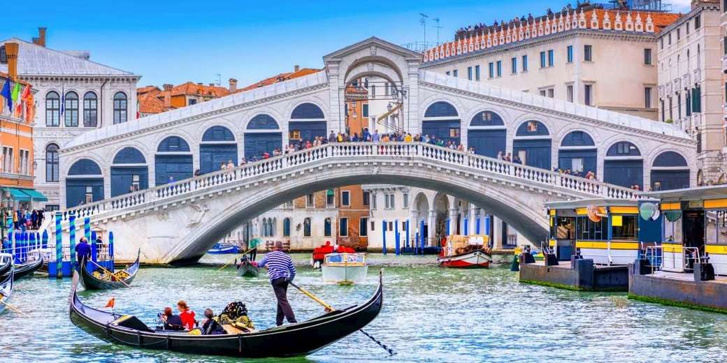 Most Rialto v Benátkách skládačky online