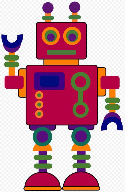 ROBOT E FORME 1 puzzle online