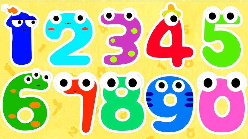 THE NUMBERS jigsaw puzzle online