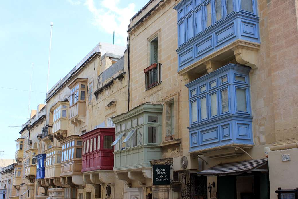 Hus på Malta Pussel online