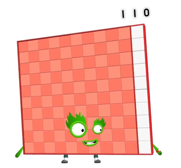 110 blocchi Numerici Puzzle Online