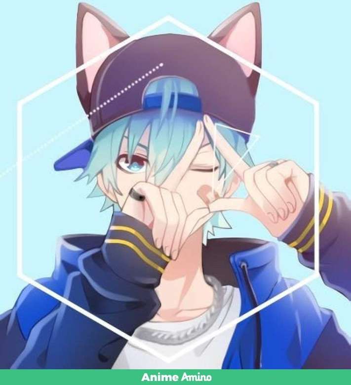 blue anime boy jigsaw puzzle online