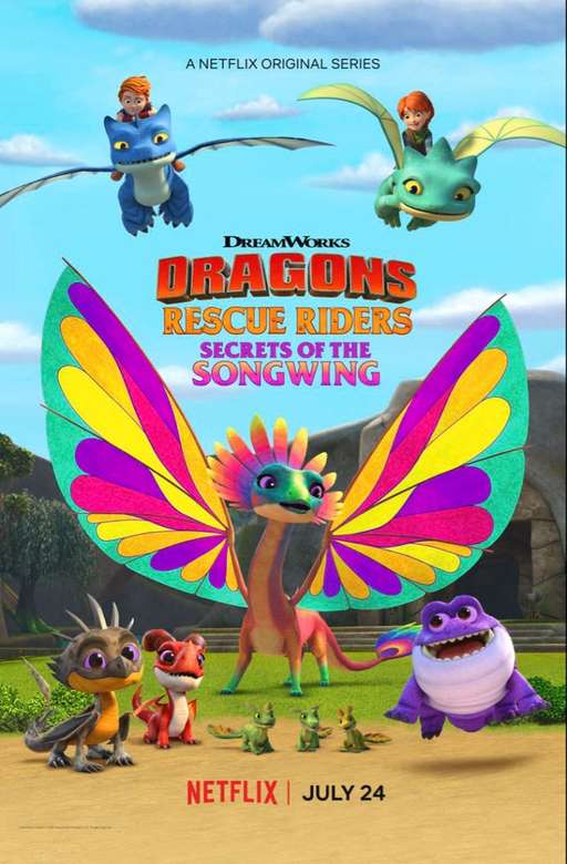 Melodia Dragons Rescue Team online puzzel