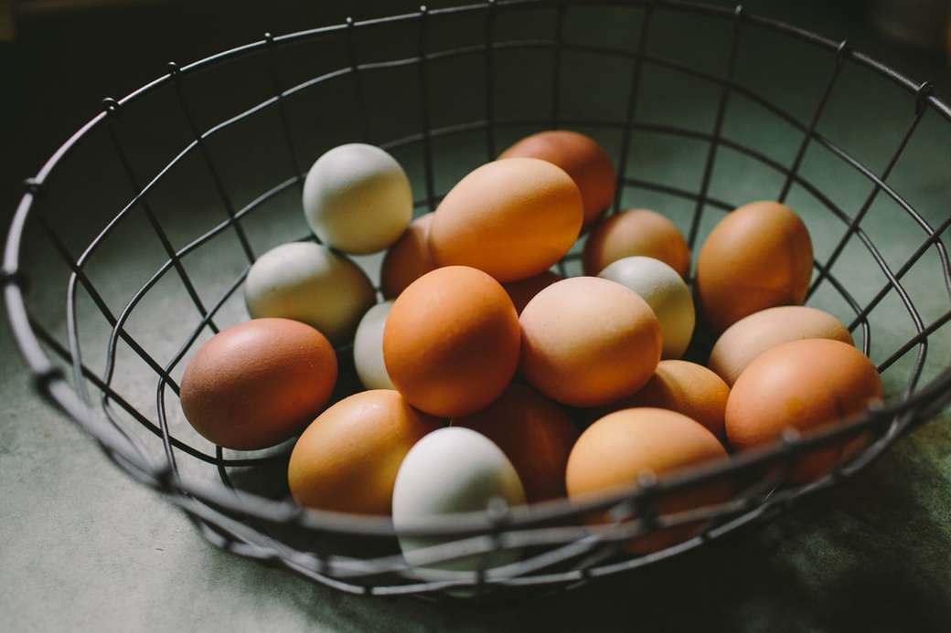 Huevos frescos rompecabezas en línea