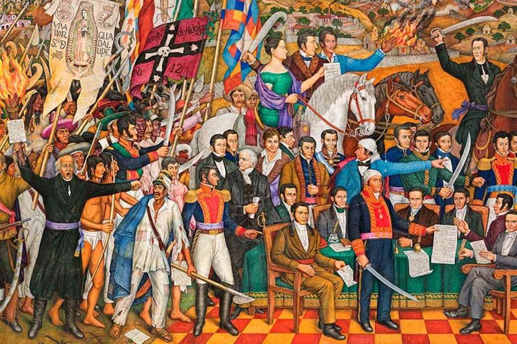 Excommunication et exécution d'Hidalgo puzzle en ligne