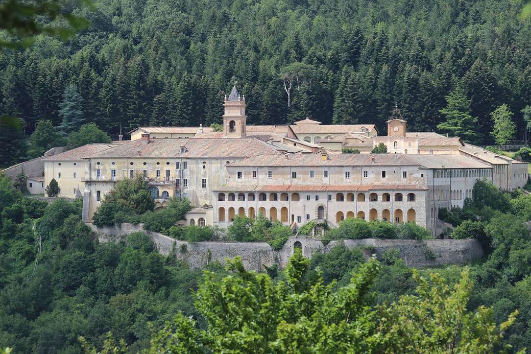 Collepardo Charterhouse Trisulti Marche Région Italie puzzle en ligne