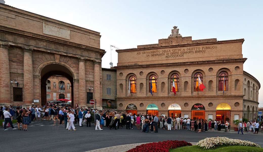 Macerata Sferisterio Openair Theater Opera Italy online puzzle